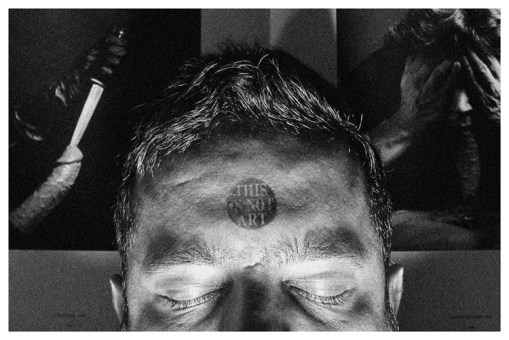 This is not Art (Self portrait over Mapplethorpe)