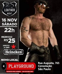 Leather Night, 16/11 - Playground